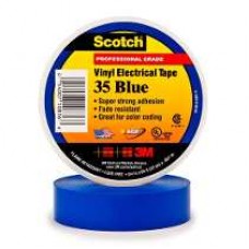 Cinta aisl adh PVC 10M AZUL